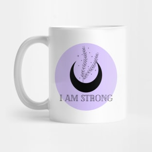 Affirmation Collection - I Am Strong (Purple) Mug